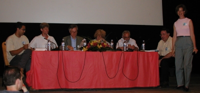 The round table panel at Nexus 2002