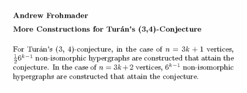 Plain TeX source file for the abstract.