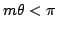 $ m	heta pi $