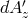dA &prime;z