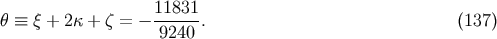 11831 h =_ q + 2k + z = -------. (137) 9240