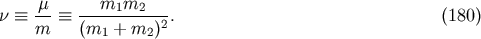 m m1m2 n =_ -- =_ ----------2. (180) m (m1 + m2)