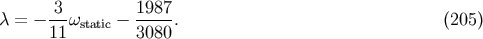 -3- 1987- c = - 11 wstatic- 3080 . (205)