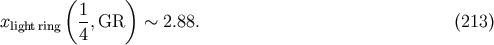 ( ) 1 xlightring 4-,GR ~ 2.88. (213)