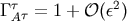 &#x0393; &#x03C4;&#x03C4; = 1 + &#x1D4AA; &#x0028;&#x03B5;2&#x0029; A