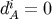 i dA = 0