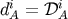 di = &#x1D49F;i A A