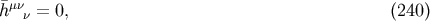 &amp;#x03BC;&amp;#x03BD; &amp;#x00AF;h &amp;#x03BD; = 0, &amp;#x0028;240 &amp;#x0029;