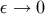 &#x03B5; &#x2192; 0