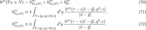 h&amp;#x03BC;&amp;#x03BD;&amp;#x0028;P &amp;#x2208; N &amp;#x0029; = h&amp;#x03BC;&amp;#x03BD; + h&amp;#x03BC;&amp;#x03BD; + h&amp;#x03BC;&amp;#x03BD;, &amp;#x0028;70 &amp;#x0029; N P&amp;#x222B;N&amp;#x0028;N&amp;#x0029; PN &amp;#x0028;F&amp;#x0029; H &amp;#x03BC;&amp;#x03BD; 3 &amp;#x039B; &amp;#x03BC;&amp;#x03BD;&amp;#x0028;&amp;#x03C4; &amp;#x2212; &amp;#x03B5;&amp;#x007C;&amp;#x20D7;x &amp;#x2212; &amp;#x20D7;y&amp;#x007C;,yk;&amp;#x03B5;&amp;#x0029; h PN&amp;#x0028;N &amp;#x0029; &amp;#x2261; 4 d y--------&amp;#x007C;&amp;#x20D7;x &amp;#x2212;-&amp;#x20D7;y&amp;#x007C;-------, &amp;#x0028;71 &amp;#x0029; &amp;#x222B;N= &amp;#x007B;y:&amp;#x007C;y&amp;#x007C;&amp;#x2264;&amp;#x211B; &amp;#x2215;&amp;#x03B5;&amp;#x007D; &amp;#x03BC;&amp;#x03BD; 3 &amp;#x039B;-&amp;#x03BC;&amp;#x03BD;&amp;#x0028;&amp;#x03C4;-&amp;#x2212;--&amp;#x03B5;&amp;#x007C;&amp;#x20D7;x-&amp;#x2212;-&amp;#x20D7;y&amp;#x007C;,yk;&amp;#x03B5;&amp;#x0029; h PN&amp;#x0028;F&amp;#x0029; &amp;#x2261; 4 d y &amp;#x007C;&amp;#x20D7;x &amp;#x2212; &amp;#x20D7;y &amp;#x007C; . &amp;#x0028;72 &amp;#x0029; F =&amp;#x007B;y:&amp;#x007C;y&amp;#x007C;&amp;#x003E;&amp;#x211B;&amp;#x2215;&amp;#x03B5;&amp;#x007D;