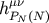 h &#x03BC;P&#x03BD;N&#x0028;N&#x0029;