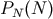 PN &#x0028;N &#x0029;