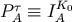 P &#x03C4;A &#x2261; IKA0