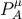 P &#x03BC;A