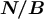 N &#x2215;B
