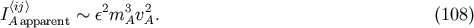 I&amp;#x27E8;Aij&amp;#x27E9;apparent &amp;#x223C; &amp;#x03B5;2m3Av2A. &amp;#x0028;108 &amp;#x0029;