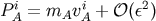 PiA = mAviA + &#x1D4AA; &#x0028;&#x03B5;2&#x0029;