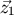 &#x20D7;z1