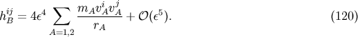 i j ij 4 &amp;#x2211; mAv-AvA-- 5 h B = 4&amp;#x03B5; rA + &amp;#x1D4AA;&amp;#x0028;&amp;#x03B5; &amp;#x0029;. &amp;#x0028;120 &amp;#x0029; A=1,2