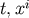 t,xi