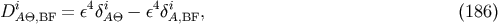 DiA&amp;#x0398;,BF = &amp;#x03B5;4&amp;#x03B4;iA&amp;#x0398; &amp;#x2212; &amp;#x03B5;4&amp;#x03B4;iA,BF, &amp;#x0028;186 &amp;#x0029;