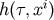 h&#x0028;&#x03C4;,xi&#x0029;