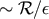 &#x223C; &#x211B; &#x2215;&#x03B5;