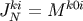 JkNi = M k0i
