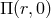 Π (r,0)