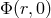 Φ (r,0)