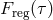 Freg(τ )