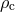 ρ c