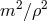 m2 ∕ρ2