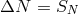 ΔN = SN