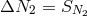 ΔN2 = SN2