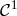 𝒞1