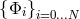 {Φi}i=0...N