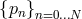 {pn}n=0...N