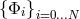 {Φi}i=0...N