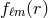 fℓm(r)