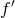 f′