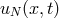 uN (x,t)