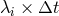 λi × Δt