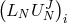 ( J) LN UN i