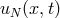 uN (x,t)