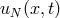 uN (x,t)